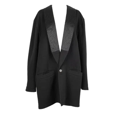 Pre-owned Versace Gianni  Black Mid-length Men Coat