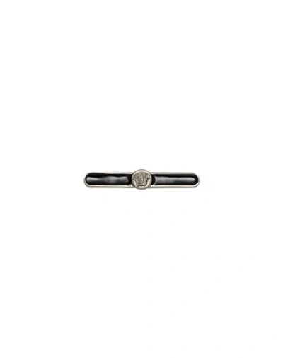 Versace Gianni  Man Cufflinks And Tie Clips Black Size - Metal