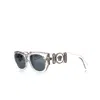 Versace Gianni  Oversized Clear Sunglasses. In Black