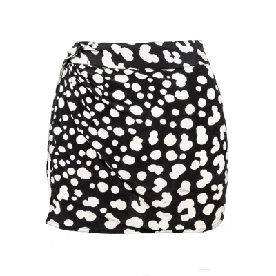 Versace Gianni  Printed Mini Skirt - '90s In Black