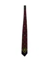 Versace Gianni  Printed Tie In Multicolor Silk In Multi