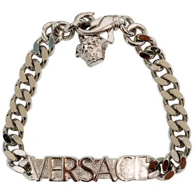 Pre-owned Versace Gianni  Silver Tone  Bracelet In Multi