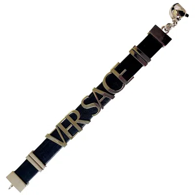 Pre-owned Versace Gianni  ‘' Bracelet In Black