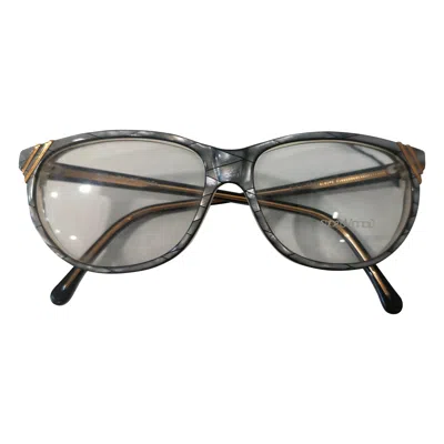 Pre-owned Versace Gianni  Vintage Unisex Frame Glasses Circa 1990s New Condition In Gray