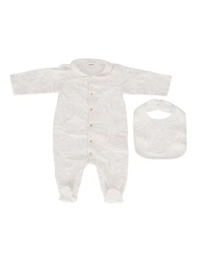 Versace Gift Set 2 Pieces Jersey Str. Barocco Kids In Sand