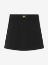 Versace La Medusa A-line Miniskirt In Black