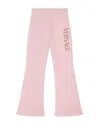 Versace Girls' Strass Fleece Sweatpants - Little Kid, Big Kid In Pastel Pink