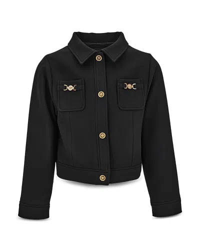 VERSACE GIRLS' STRETCH CADY JACKET - BIG KID