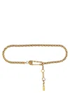 Versace Gold Chain Metal Belt In Gold