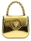 Versace Mini La Medusa Chain-handle Cross-body Bag In Gold