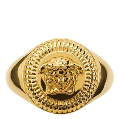 Versace Gold Medusa Biggie Charm Ring