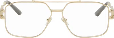 Versace Gold Metal Glasses