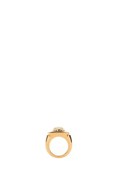 VERSACE GOLD METAL MEDUSA RING
