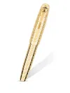 Versace Gold Plated Roller Pen In Gold