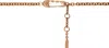 Versace Safety Pin Chain Belt 1.5 Cm In 3p000- Gold