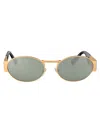 Versace Full Frame Sunglasses In Gold