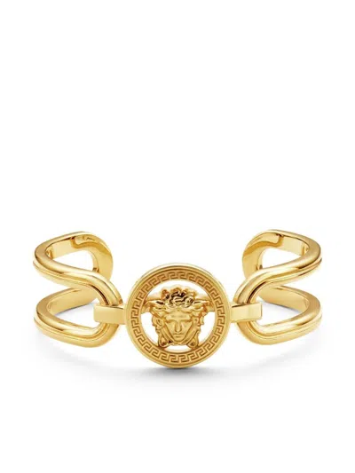Versace Gold-tone Medusa '95 Cuff Bracelet