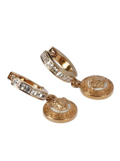 Versace Gold-tone Metal Earrings