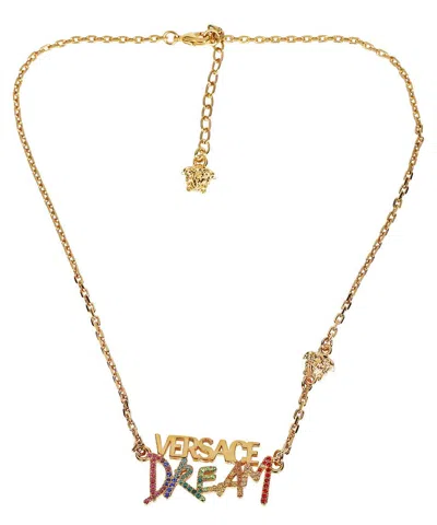 Versace Gold-tone Metal Necklace