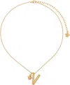 Versace Gold V2025 Chain Necklace In 3j000- Gold