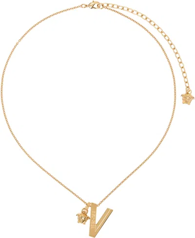 Versace Gold V2025 Chain Necklace