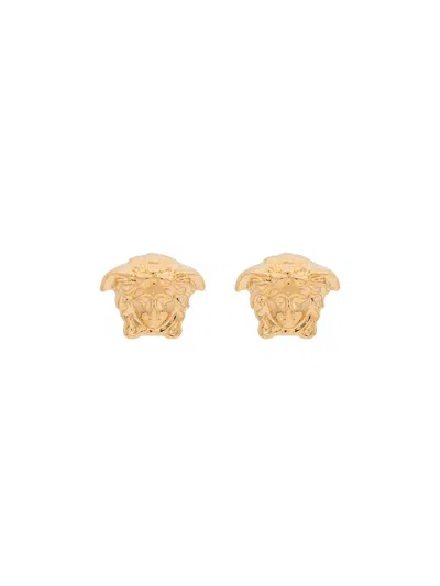 VERSACE GOLDEN MEDUSA STUD EARRINGS