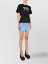 Versace Graphic Print Corset T-shirt With Short Sleeves