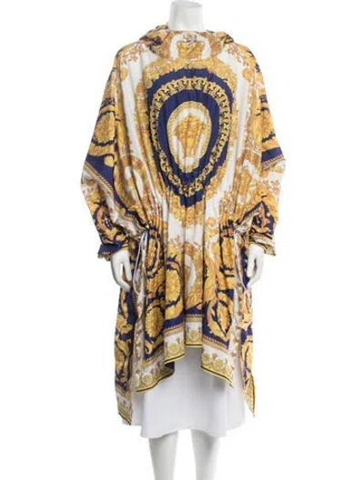 Pre-owned Versace Graphic Print Jacket In White