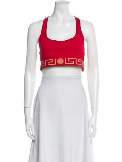 Pre-owned Versace Graphic Print Lounge Set In Red