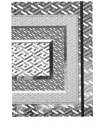 Versace Graphic-print Notebook In Schwarz