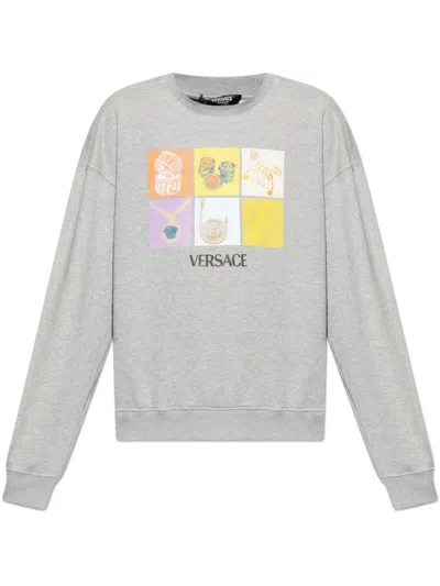 VERSACE GRAPHIC-PRINT SWEATSHIRT