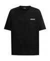 Versace Graphic-print T-shirt In Black