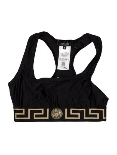 Pre-owned Versace Graphic Print Top In Multi