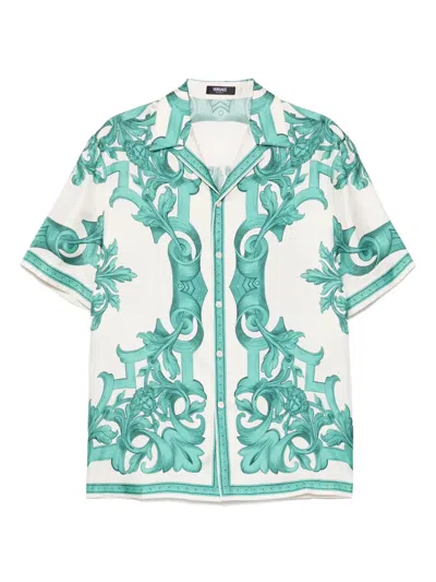 Versace Graphic-printed Shirt