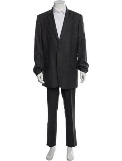 Pre-owned Versace Gray Blazer