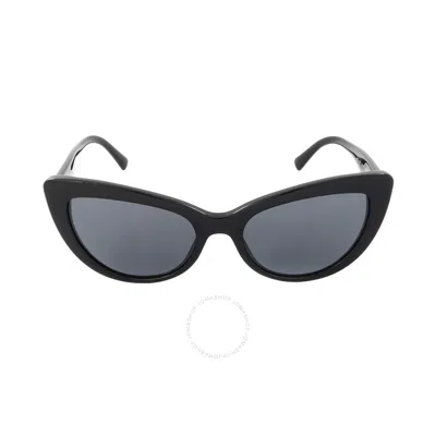 Versace Gray Cat Eye Ladies Sunglasses Ve4388 Gb1/87 54 In Grey