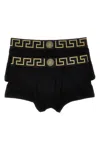 Versace Black Briefs With Elastic Waist With Medusa Print