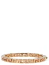 Versace Greca Brass Bangle Bracelet In Gold