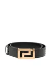 Versace Greca Belt In Black
