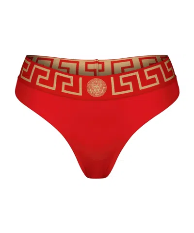 VERSACE GRECA BORDER BIKINI BOTTOMS