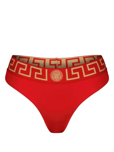 VERSACE GRECA BORDER BIKINI BOTTOMS