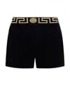 Versace Black Greca Boxers In Black