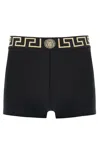 Versace Greek Border Underwear Tank Top Clothing In Black (black)