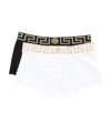 Versace Bi-pack Intimo Uomo Jersey Topeka Bi-stretch In White