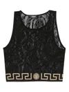 Versace Underwear Top Baroque Jacq Clothing In Blue