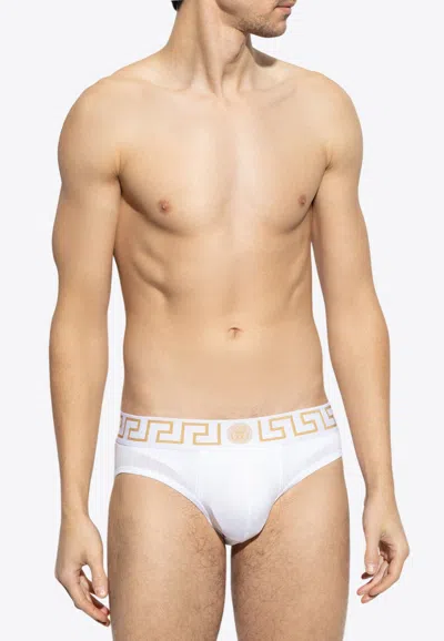 VERSACE GRECA BORDER BRIEFS - SET OF 3