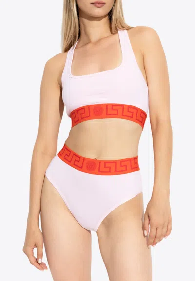 Versace Greca Border High-waisted Briefs