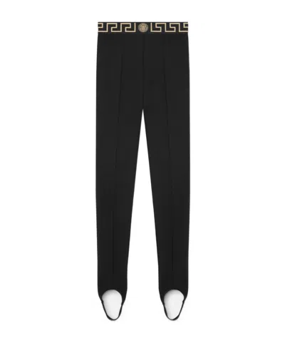 VERSACE VERSACE GRECA-BORDER STRETCHED LEGGINGS