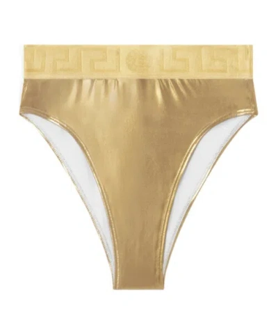 VERSACE VERSACE GRECA-BORDER SWIMSUIT BOTTOMS