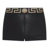 Versace Greca Border Stretched Boxers In Black